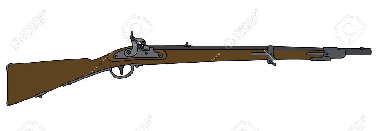 Rifle Drawing at GetDrawings | Free download