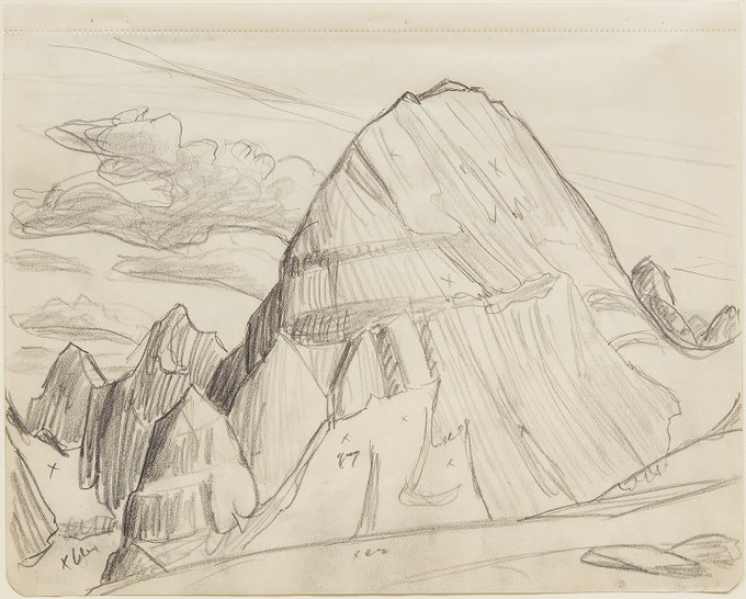 Rocky Mountain Drawing at GetDrawings | Free download