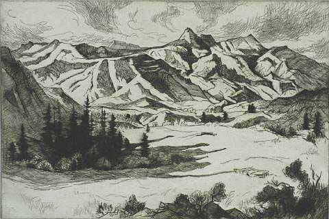 Rocky Mountains Drawing at GetDrawings | Free download