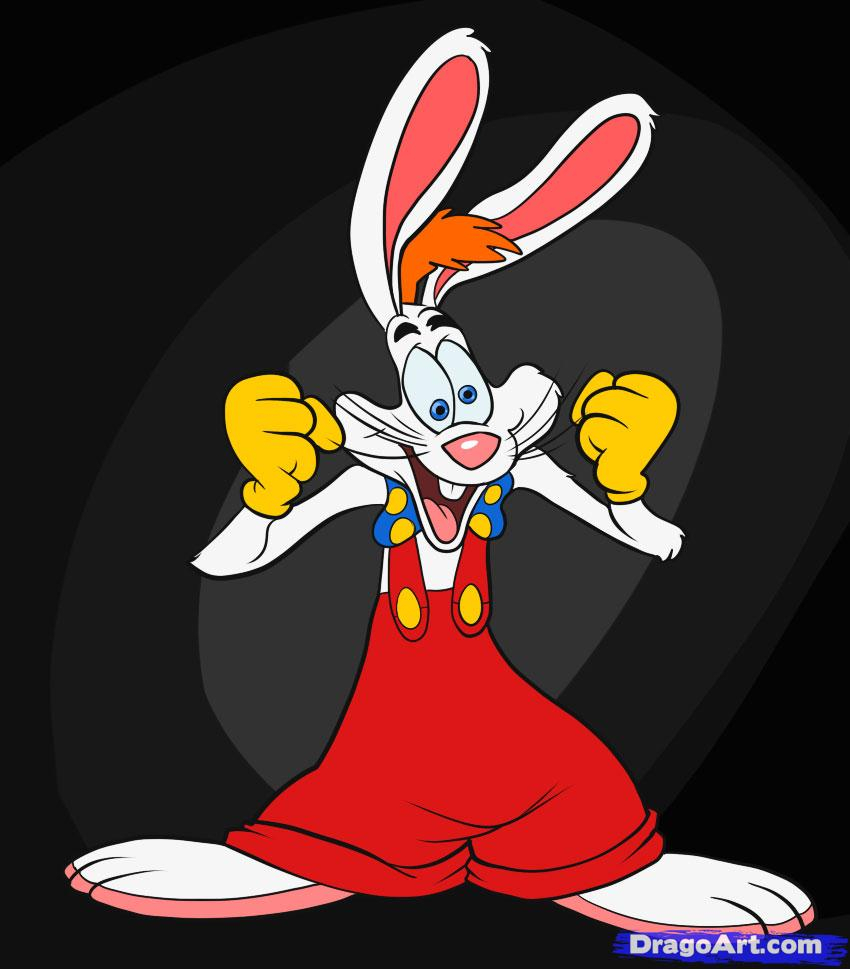 850x969 Rabbit Cartoon Character For Drawing How To Draw Roger Rabbit.