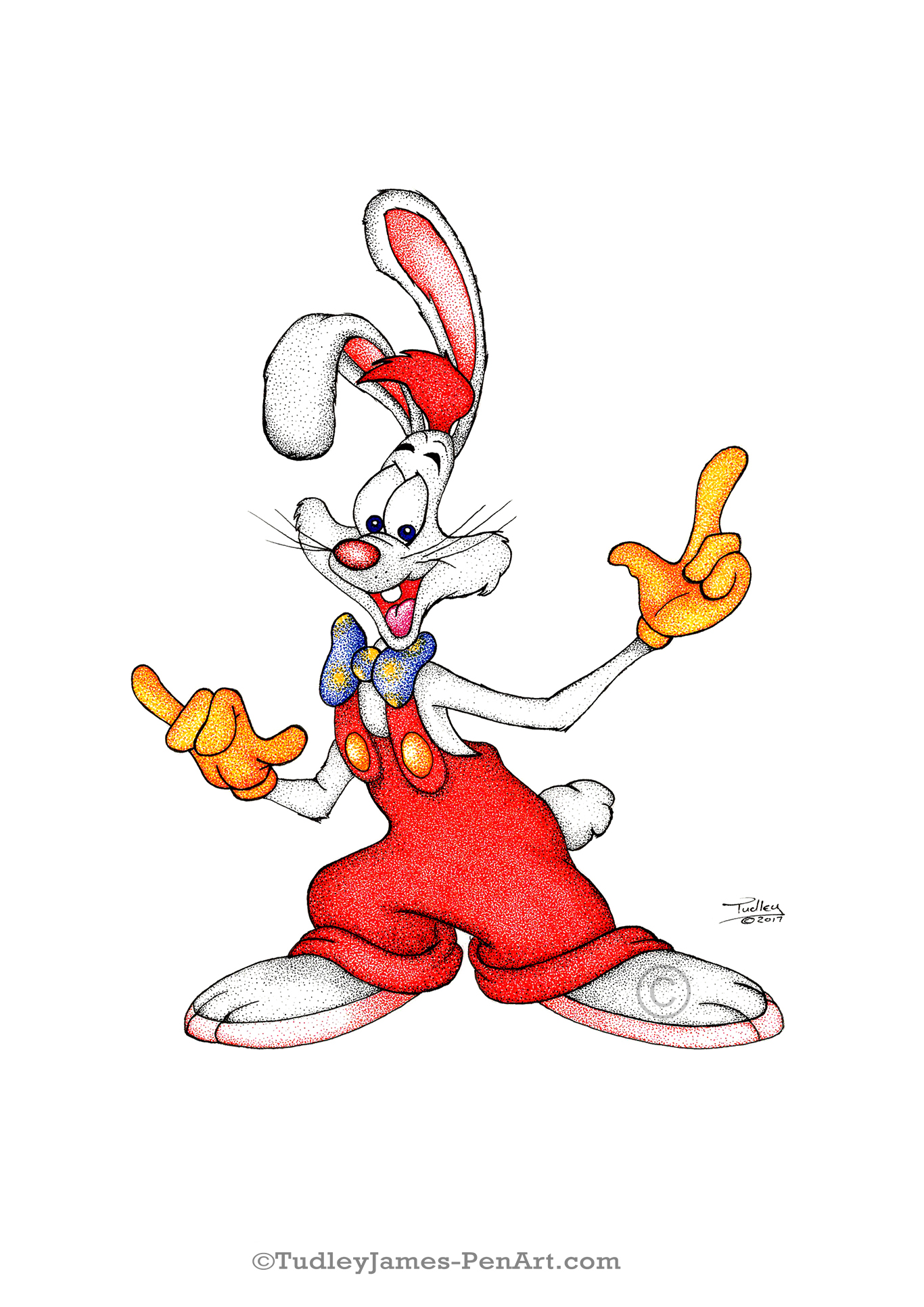 1366x1932 Roger Rabbit Drawing By Tudley James Httpit.ly2gepp39.