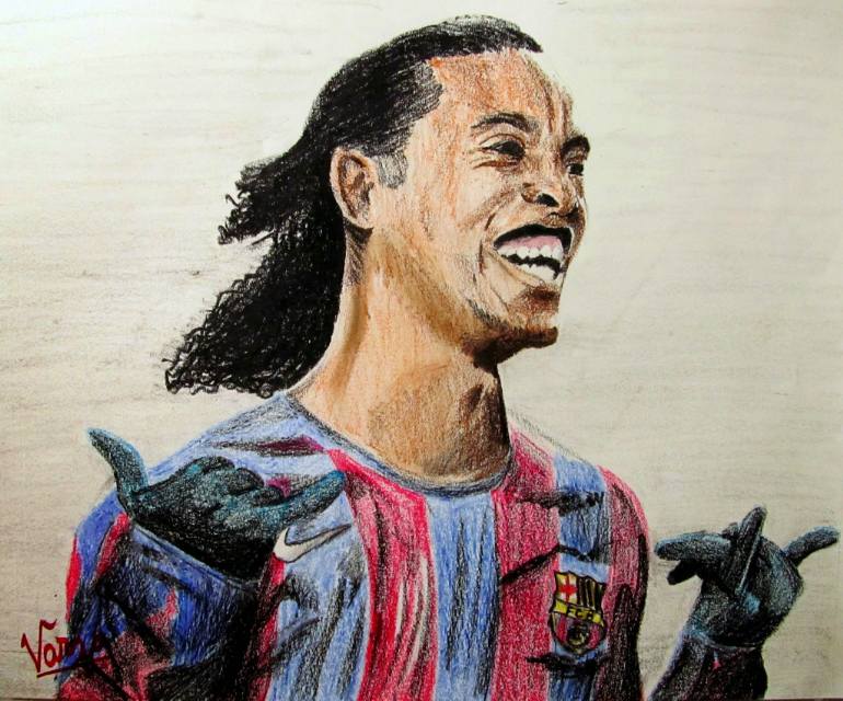 Ronaldinho Drawing at GetDrawings Free download