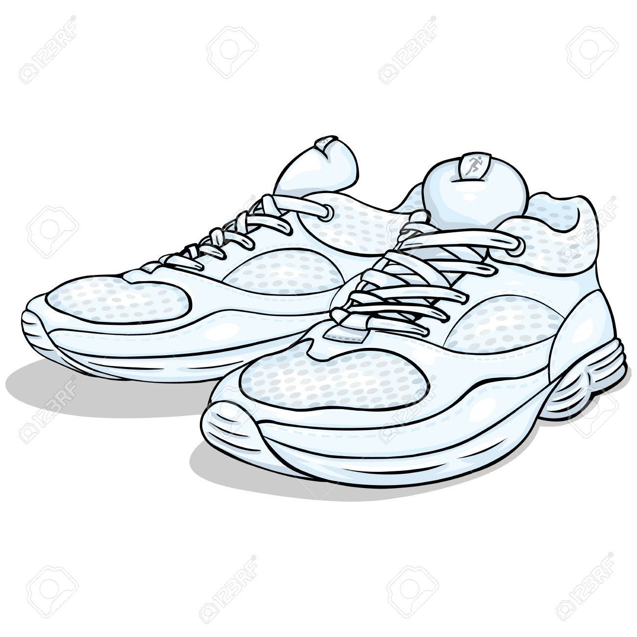 Running Shoes Drawing at GetDrawings | Free download