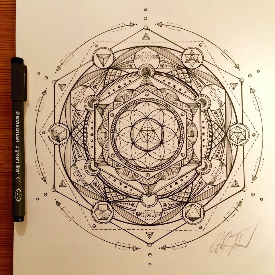 Sacred Geometry Drawing at GetDrawings Free download