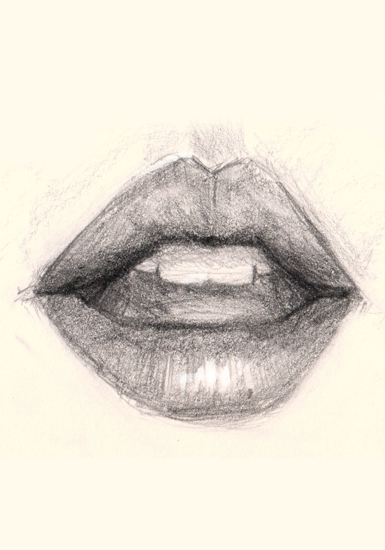 Sad Lips Drawing at GetDrawings Free download