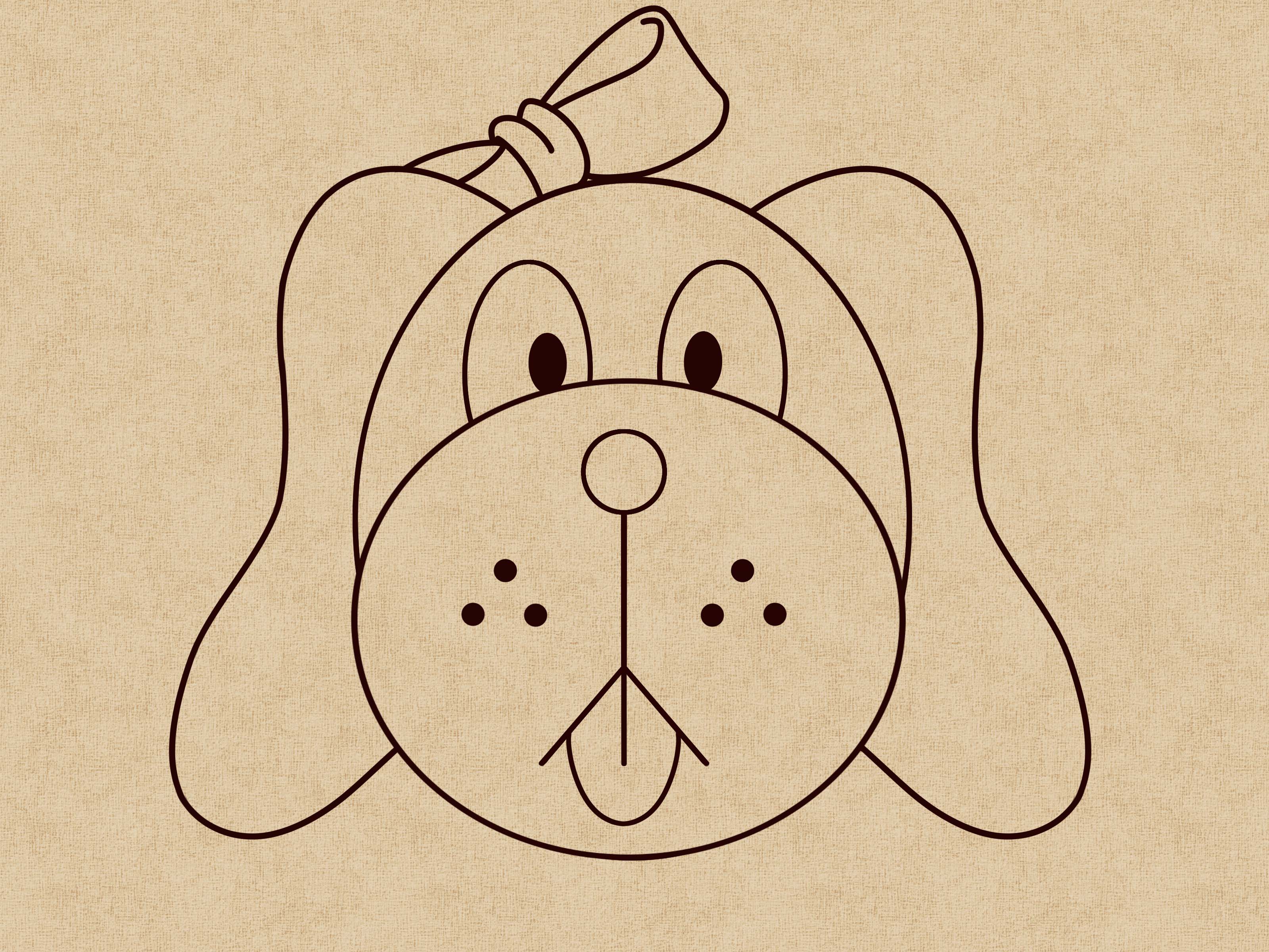 Sad Puppy Face Drawing at GetDrawings | Free download