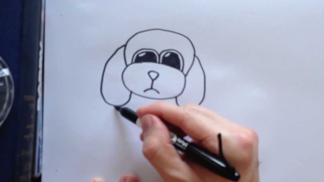 Sad Puppy Face Drawing at GetDrawings | Free download