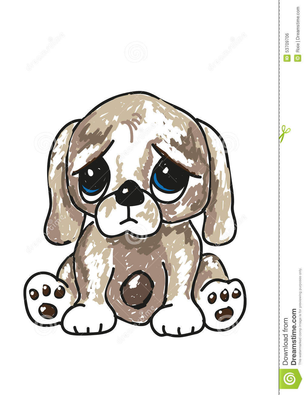 Sad Puppy Face Drawing at GetDrawings | Free download