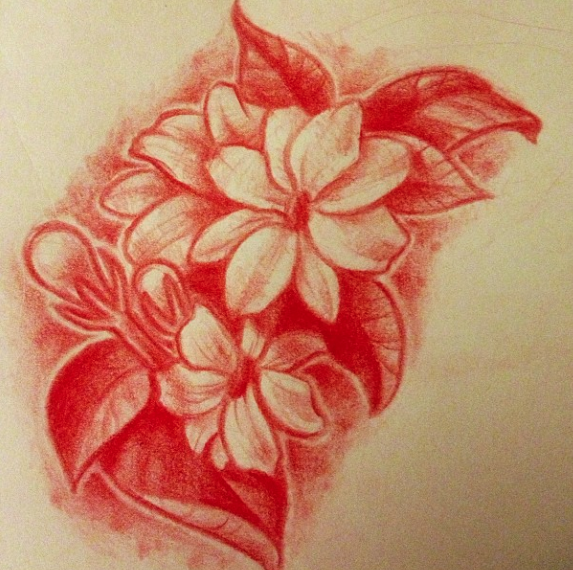 Sampaguita Drawing at GetDrawings | Free download