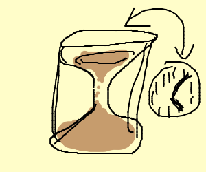 Sand Timer Drawing at GetDrawings | Free download