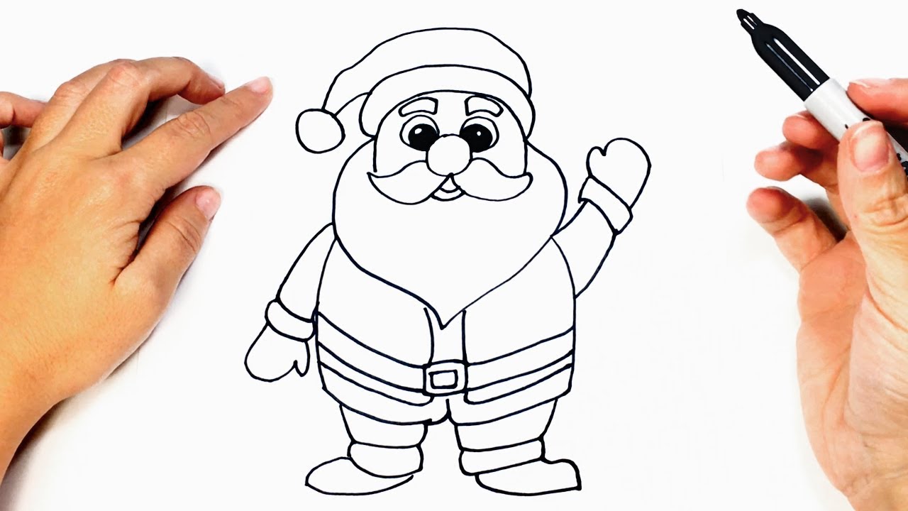 Santa Claus Drawing Easy at GetDrawings Free download