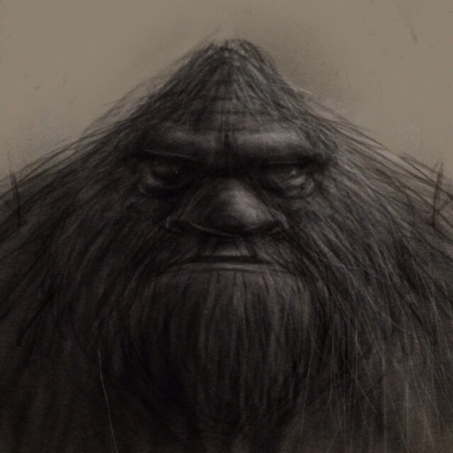 Sasquatch Drawing at GetDrawings | Free download