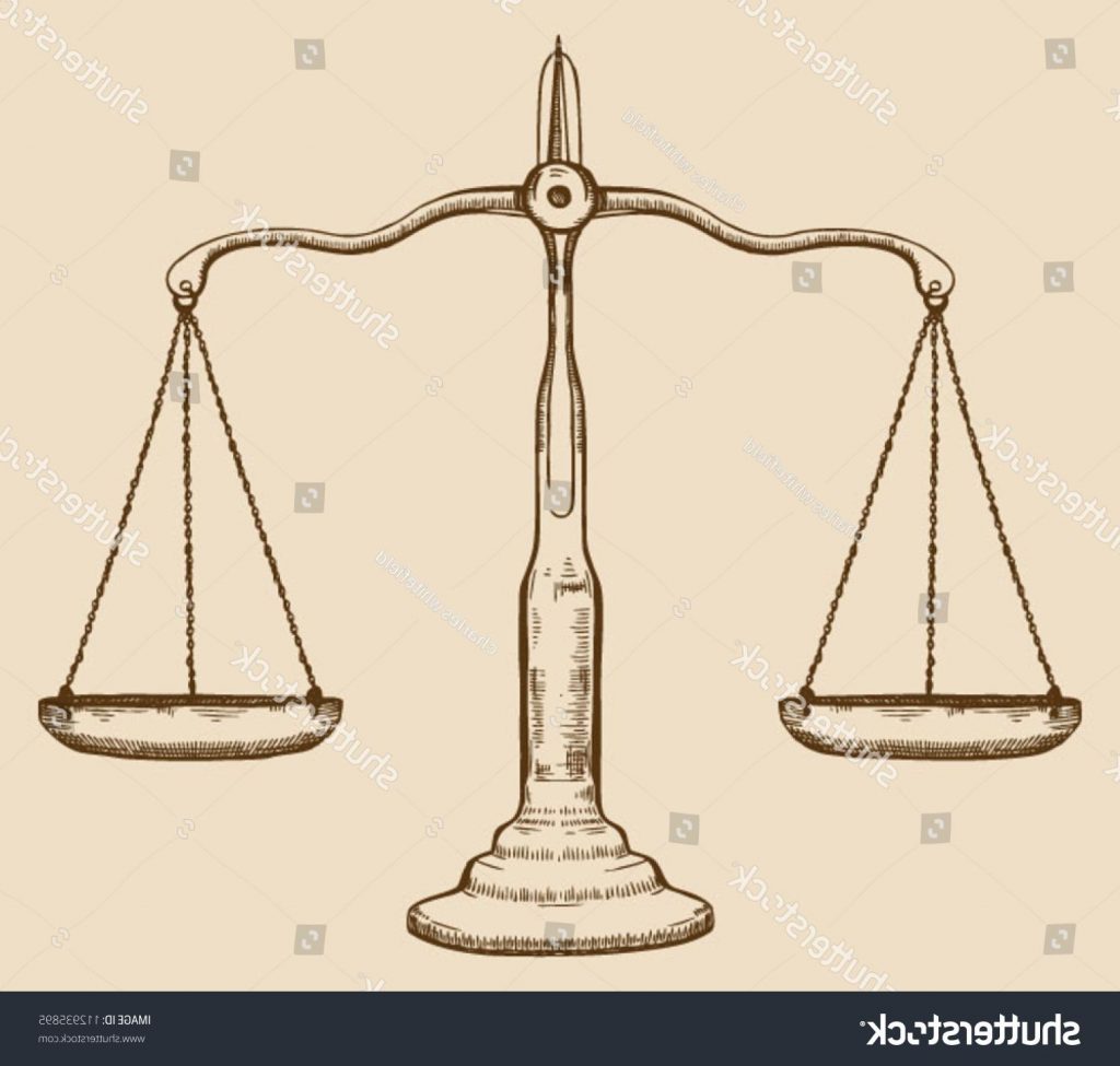 Scales Of Justice Drawing at GetDrawings Free download