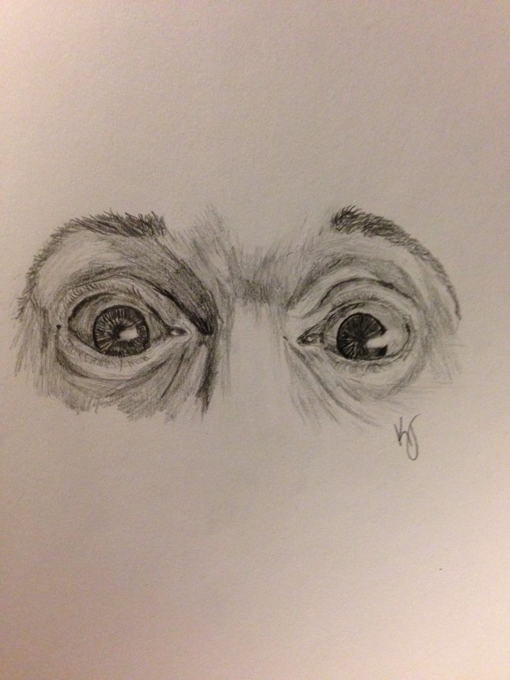 Scared Eyes Drawing at GetDrawings Free download