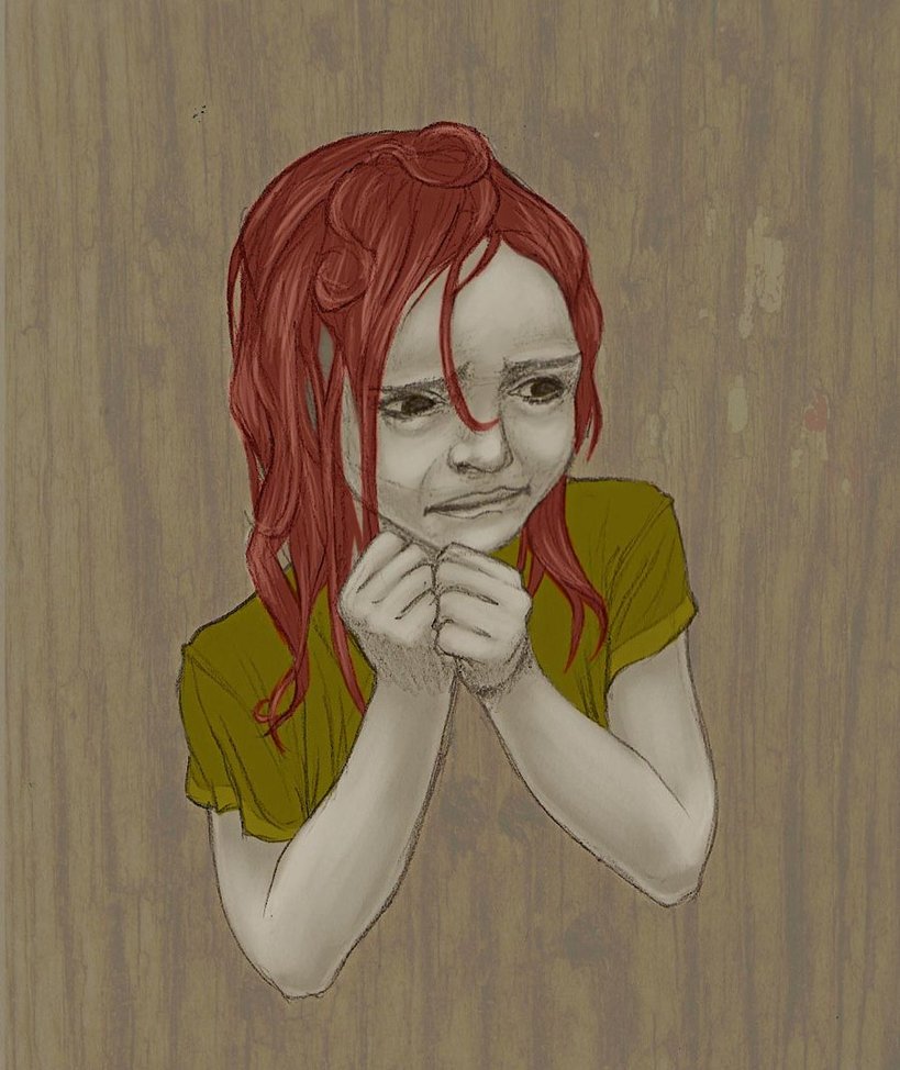 Scared Girl Drawing at GetDrawings Free download