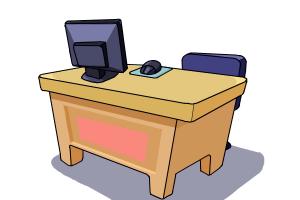 School Desk Drawing At Getdrawings Free Download