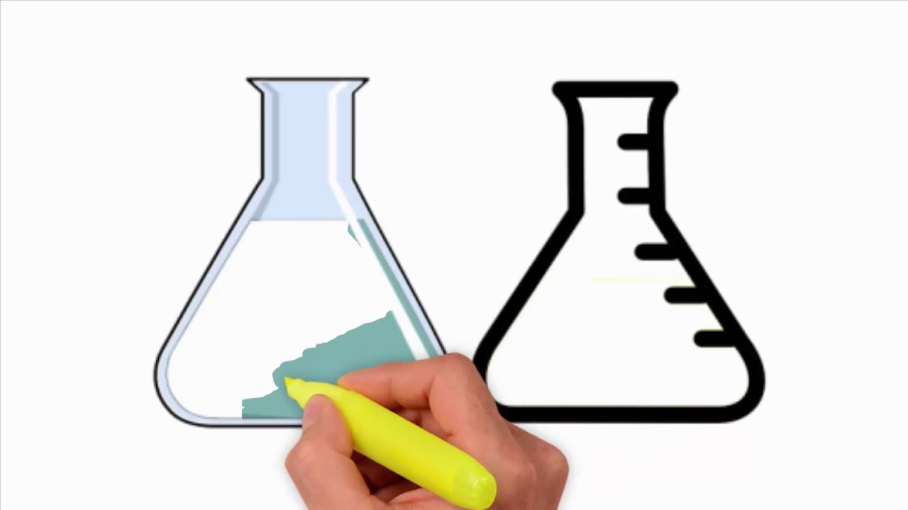 Science Beaker Drawing at GetDrawings | Free download