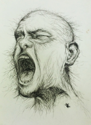 Screaming Drawing at GetDrawings | Free download