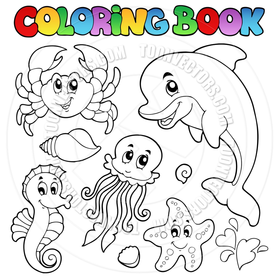 Sea Creatures Drawing at GetDrawings | Free download