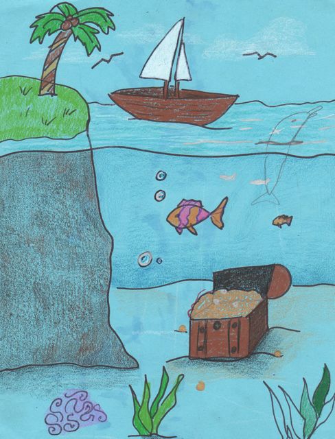 Sea Floor Drawing at GetDrawings | Free download