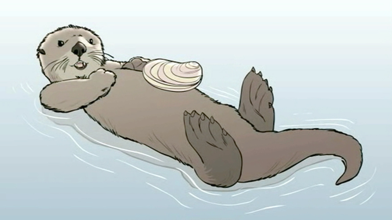 Sea Otters Drawing at GetDrawings Free download