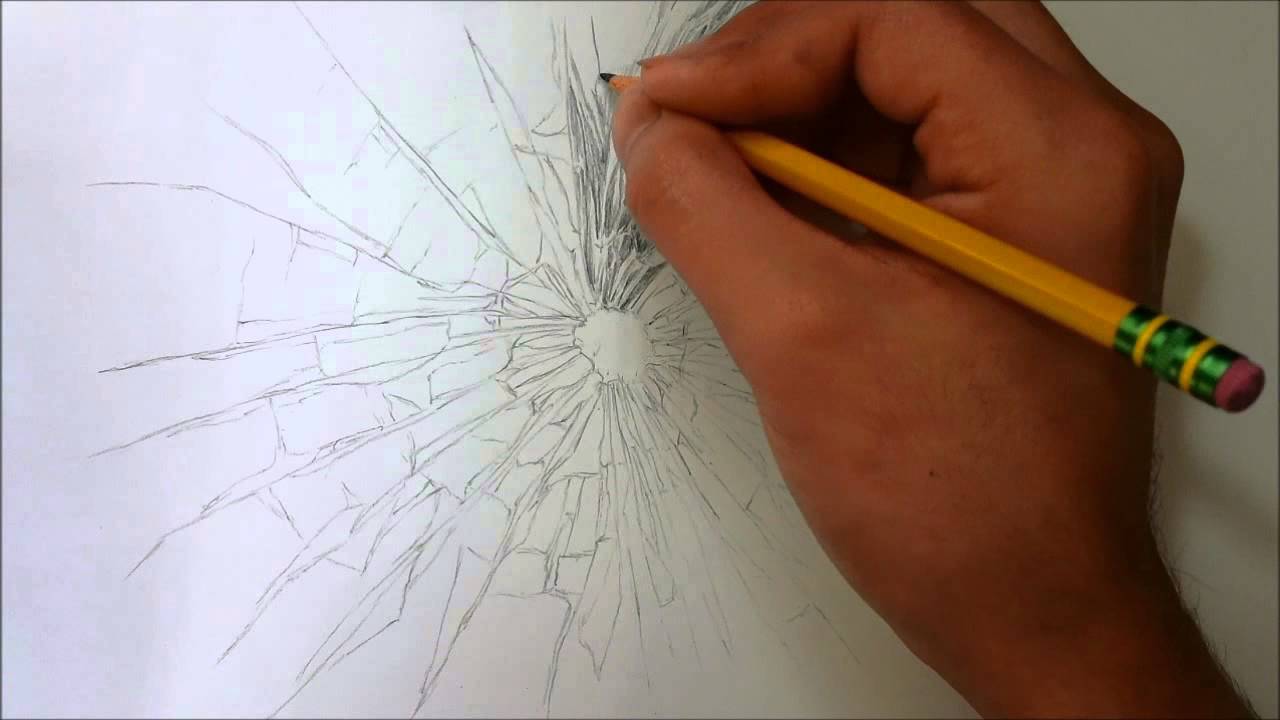 Shattered Glass Drawing at GetDrawings | Free download