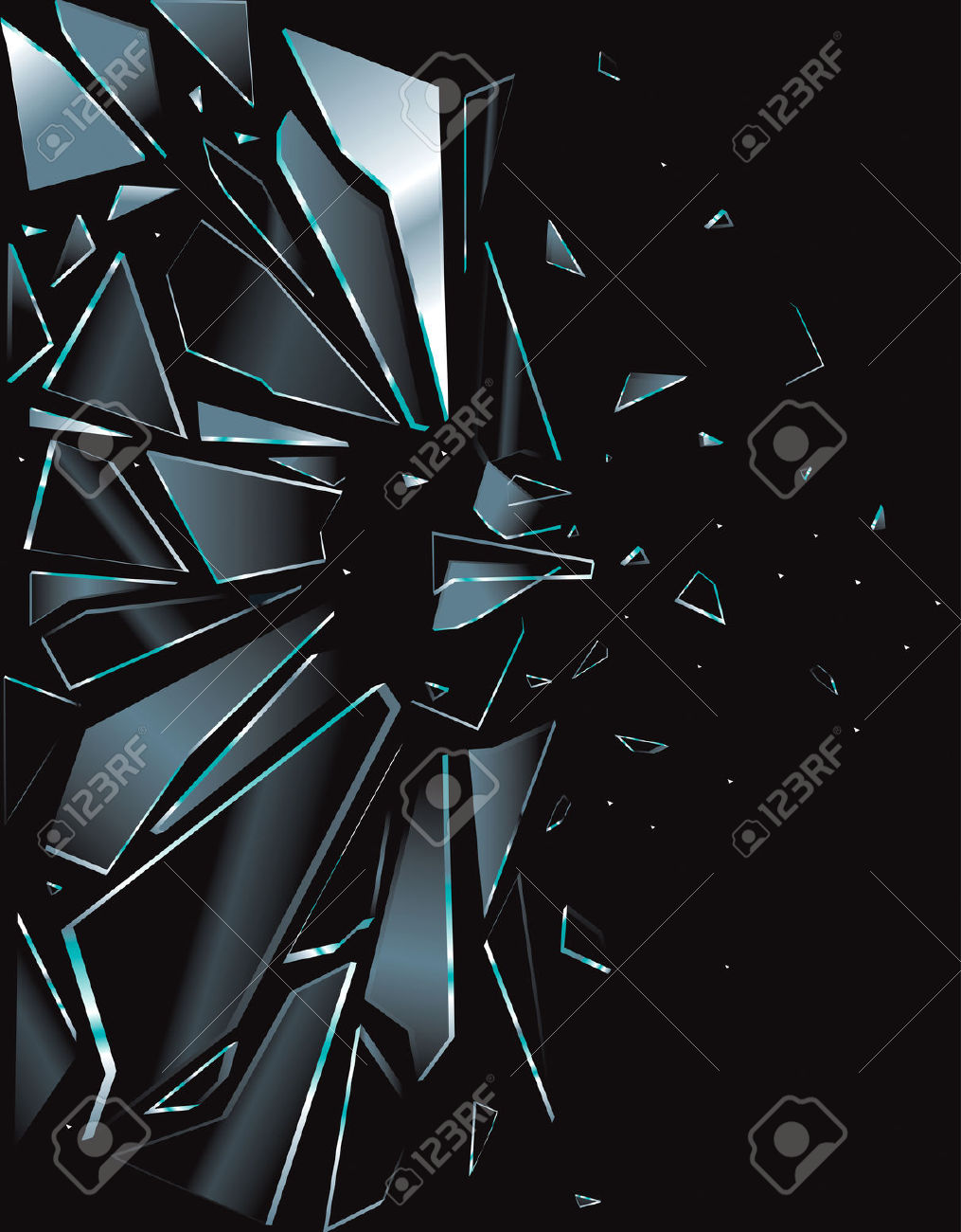 Shattered Glass Drawing at GetDrawings | Free download