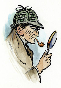 Sherlock Holmes Drawing at GetDrawings | Free download