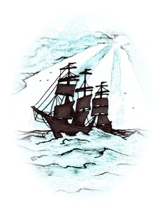 Ship Sinking Drawing at GetDrawings | Free download