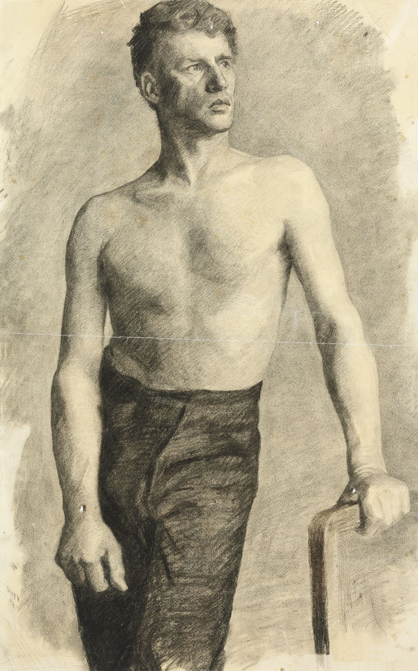 Shirtless Man Drawing at GetDrawings Free download