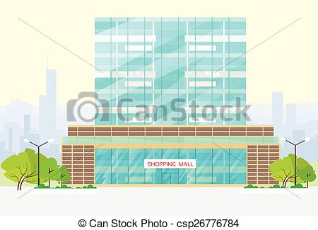 Shopping Mall Drawing At GetDrawings | Free Download