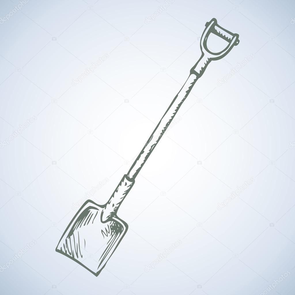 Shovel Drawing at GetDrawings | Free download