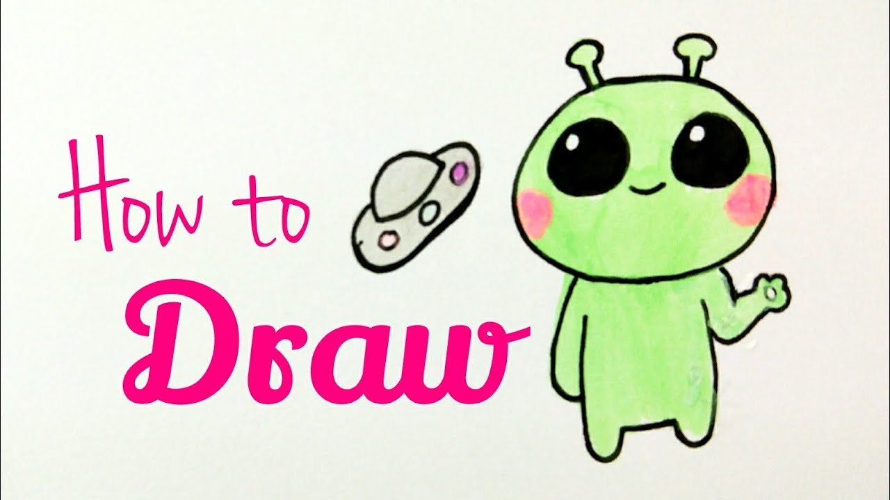 Simple Alien Drawing at GetDrawings Free download