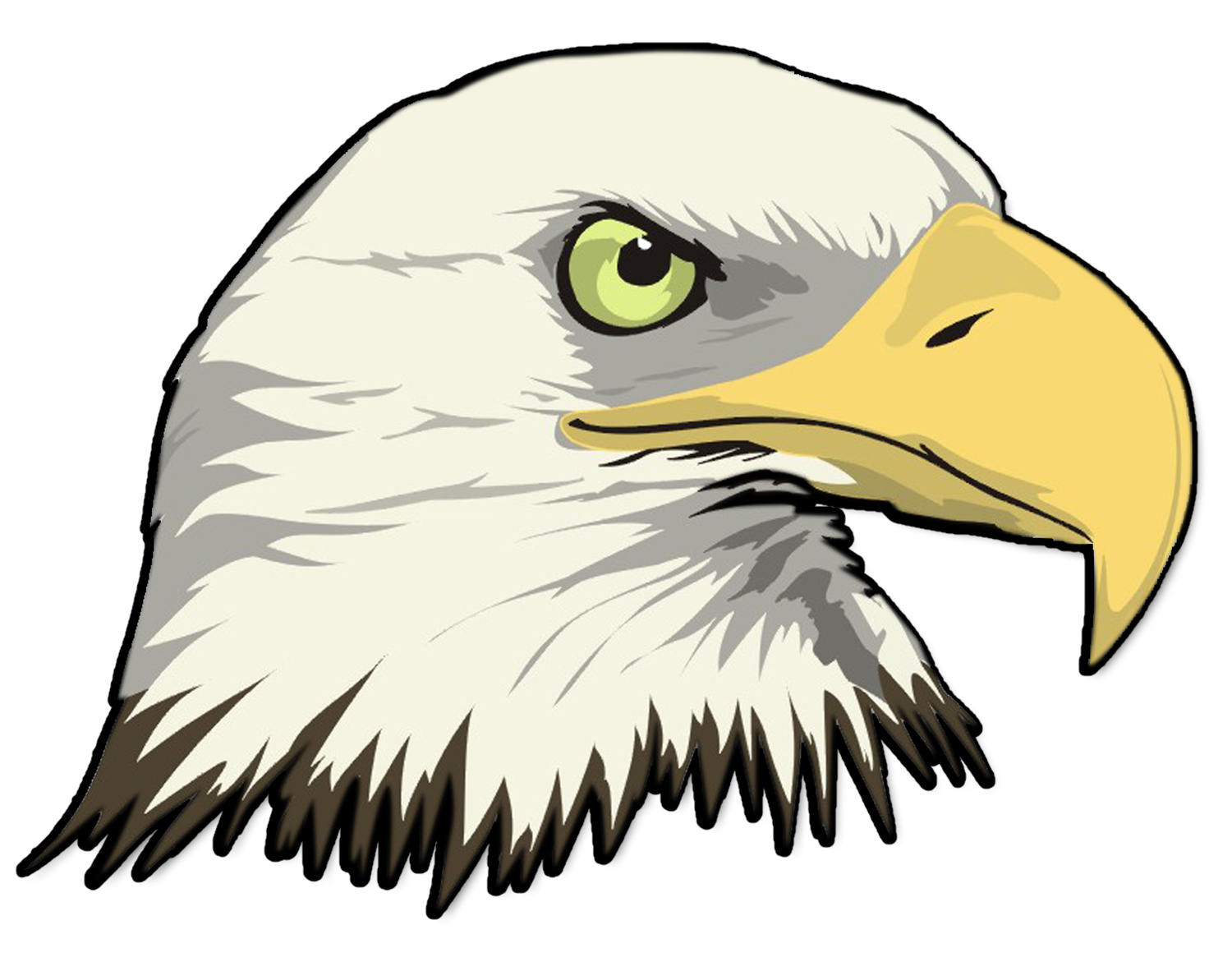 Simple Bald Eagle Drawing at GetDrawings Free download