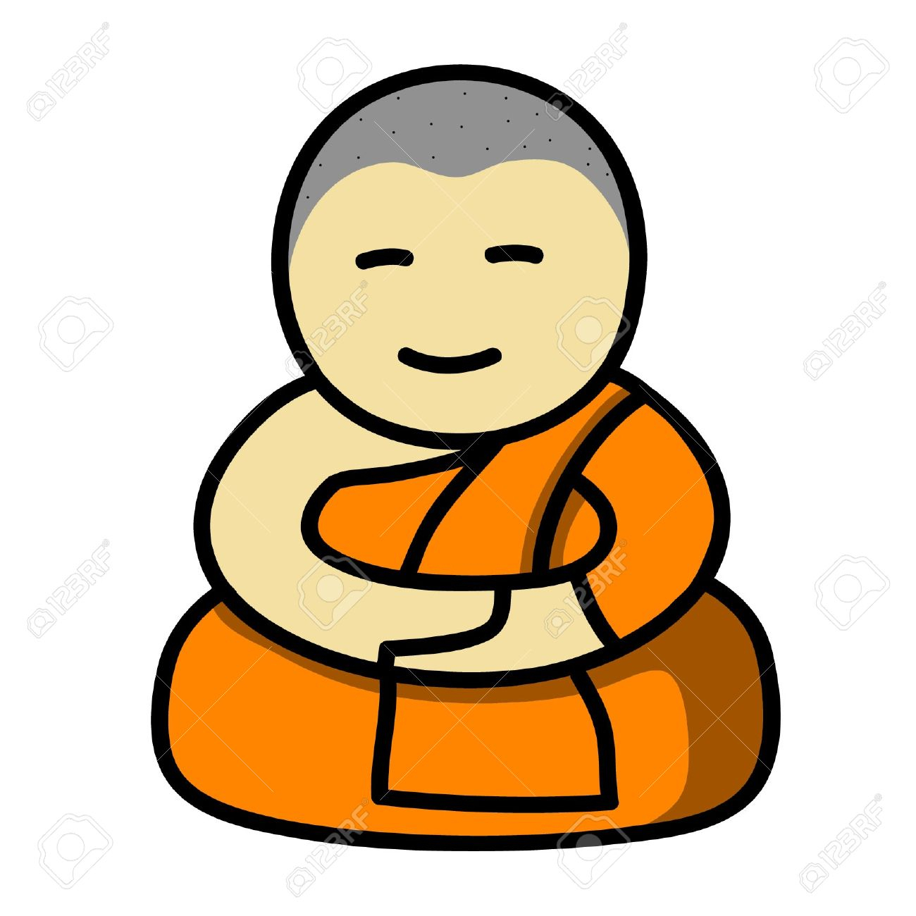 Simple Buddha Drawing at GetDrawings | Free download