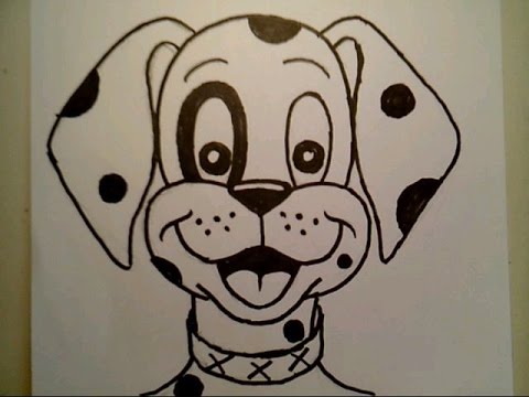Simple Dog Face Drawing at GetDrawings | Free download