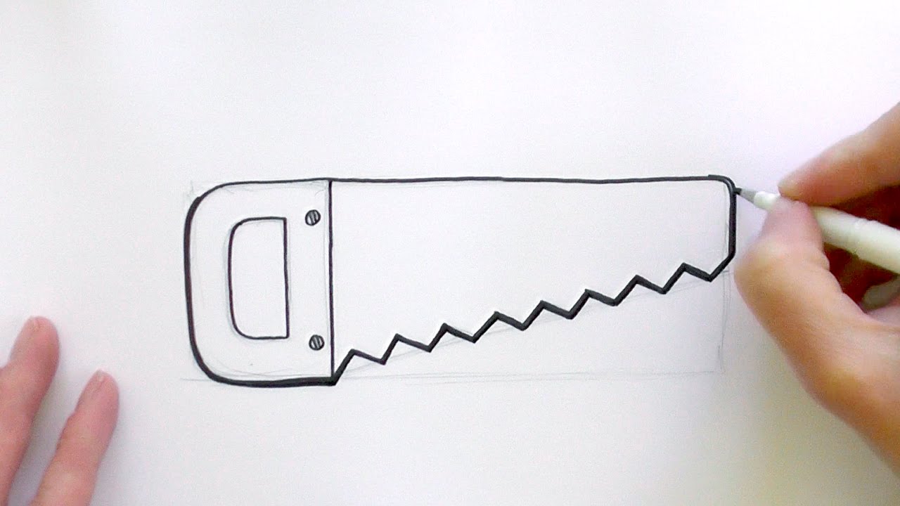 Simple Hammer Drawing at GetDrawings | Free download