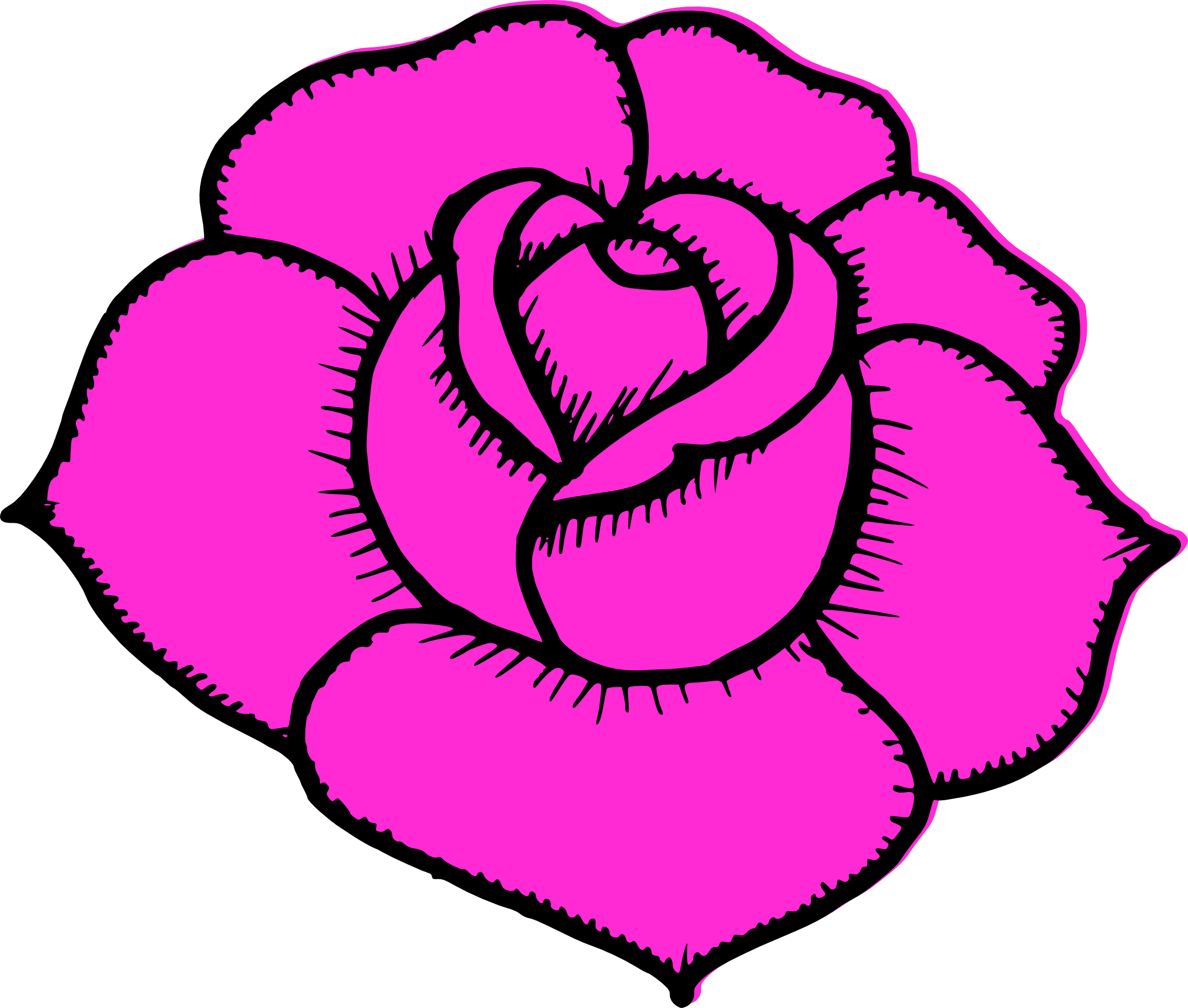 Simple Rose Drawing at GetDrawings Free download