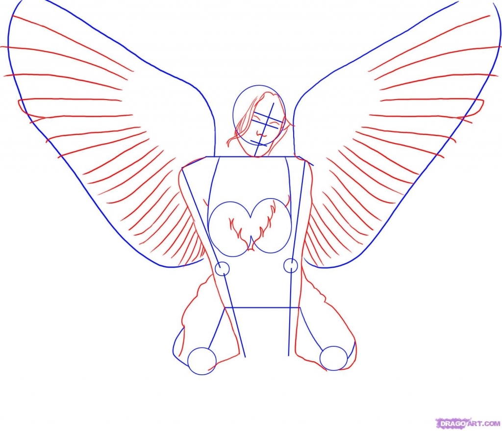 Simple Wings Drawing At Getdrawings Com Free For Personal