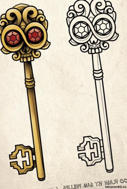 Skeleton Key Drawing at GetDrawings | Free download