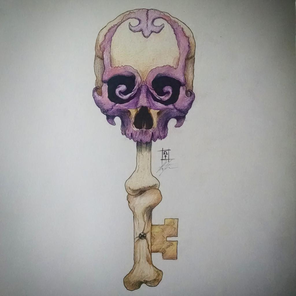 Skeleton Key Drawing at GetDrawings | Free download