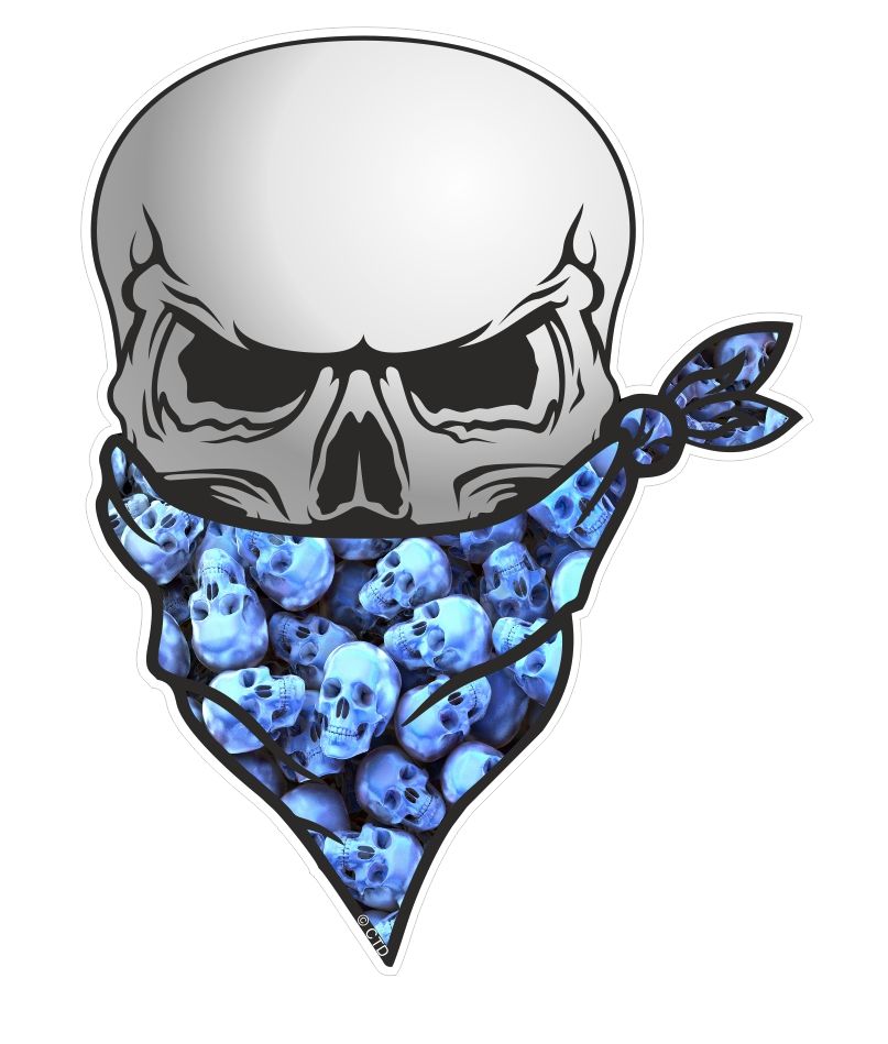 Skull With Bandana Drawing at GetDrawings Free download