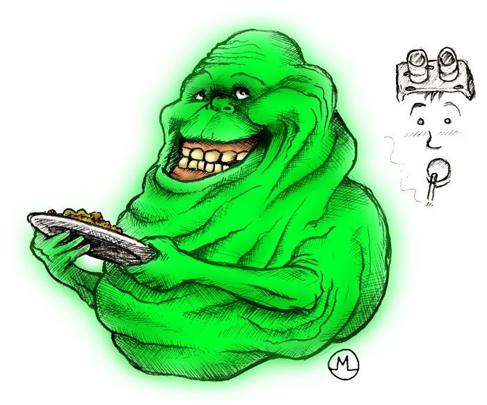 Slimer Ghostbusters Drawing at GetDrawings Free download