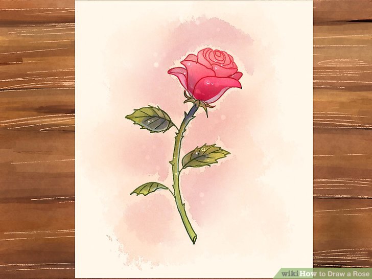 Small Rose Drawing at GetDrawings Free download