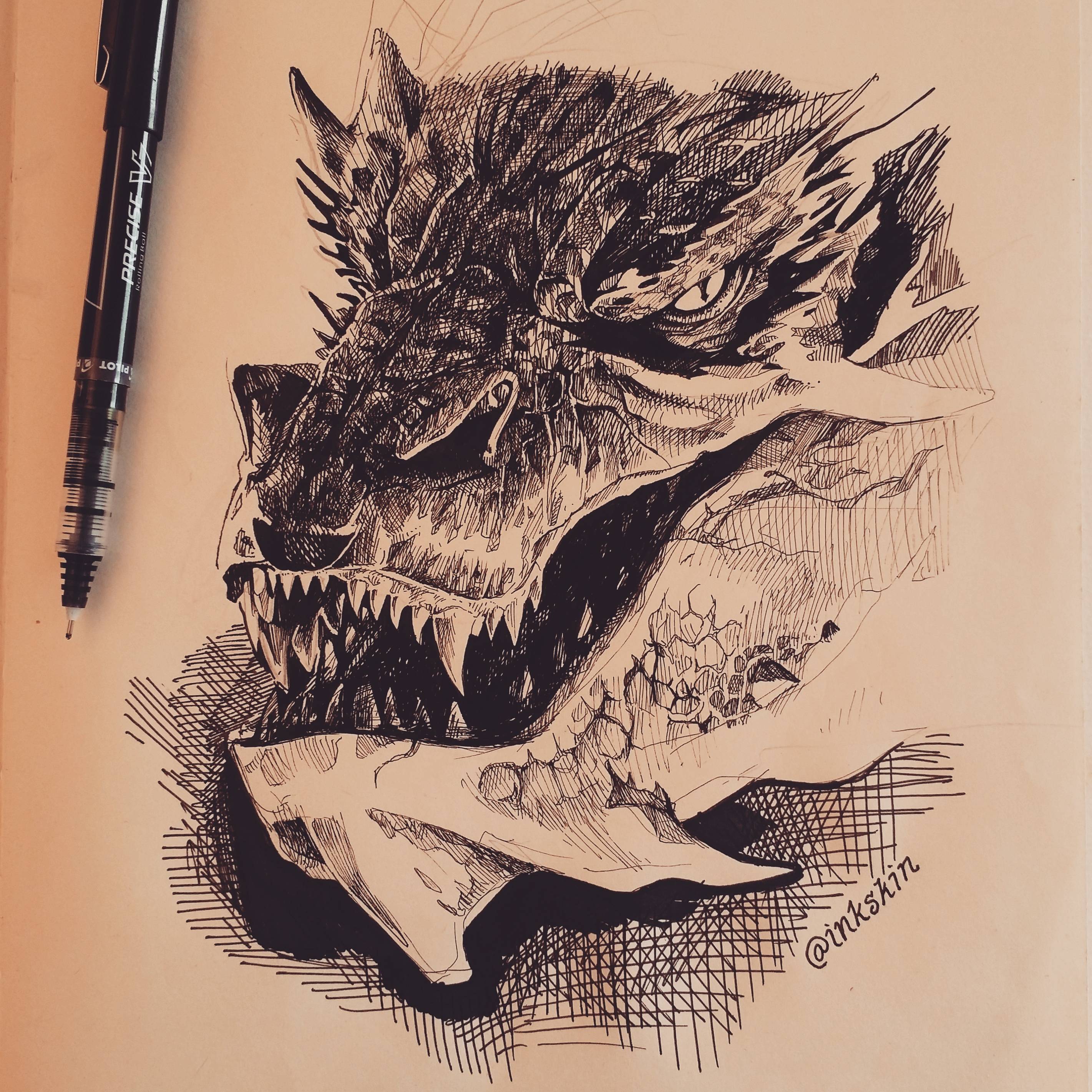 Smaug Drawing at GetDrawings Free download