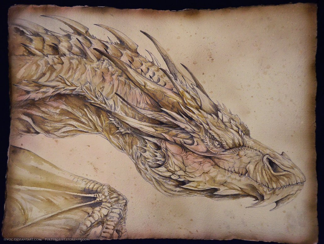 Smaug Drawing at GetDrawings | Free download