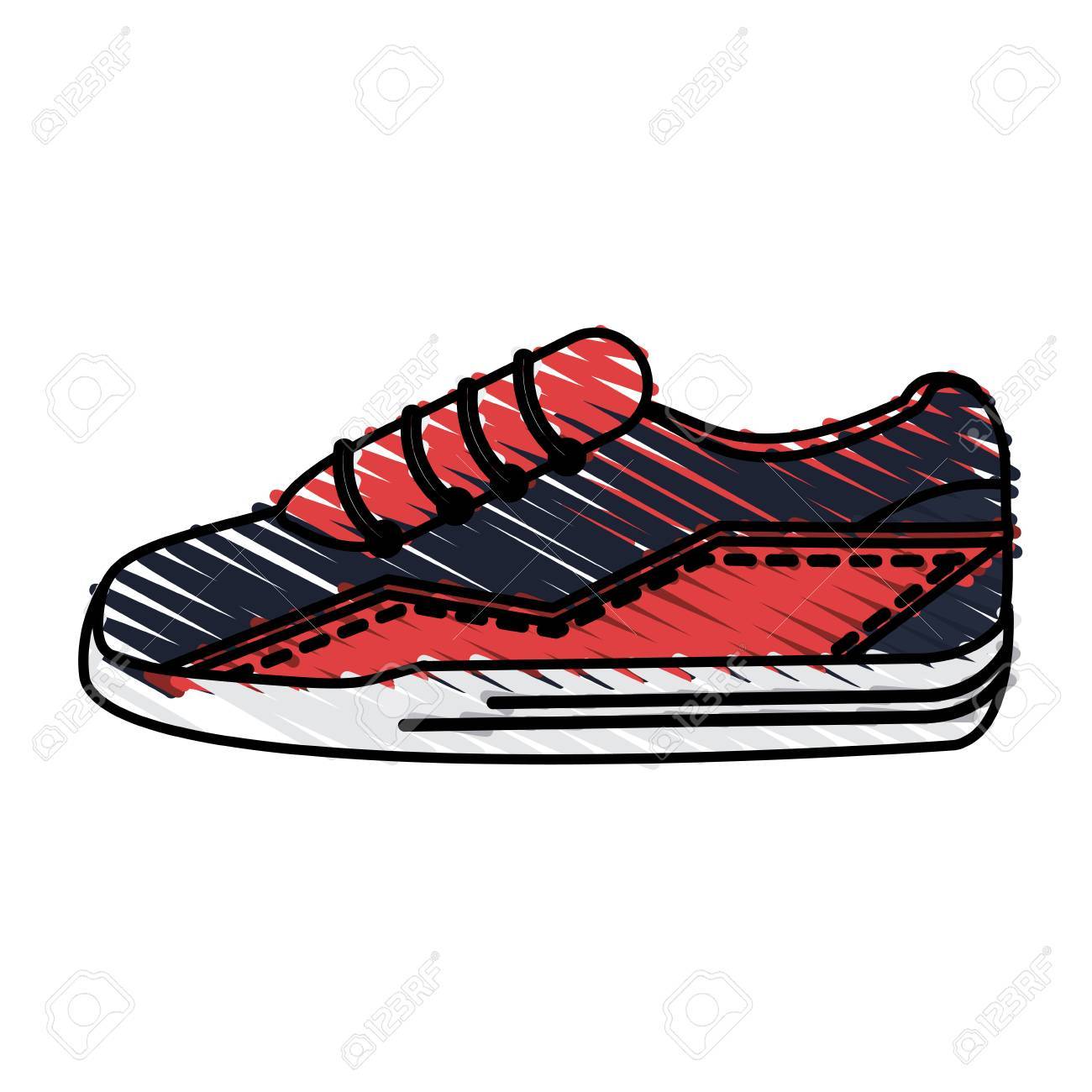 Sneaker Drawing at GetDrawings | Free download