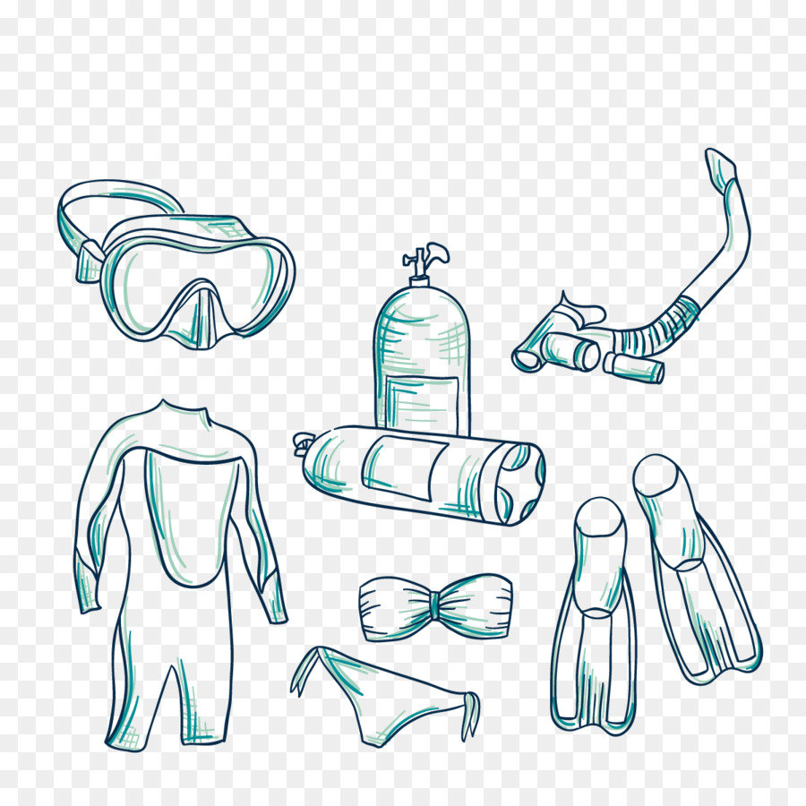 Snorkeling Drawing at GetDrawings Free download