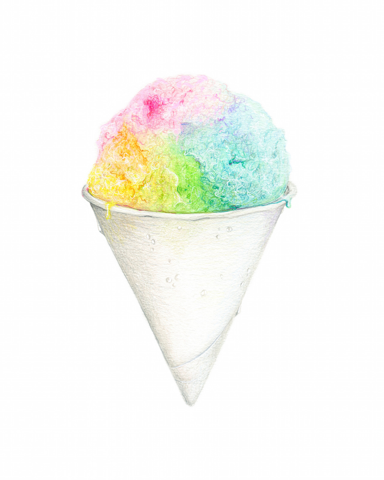 Snow Cone Drawing at GetDrawings Free download