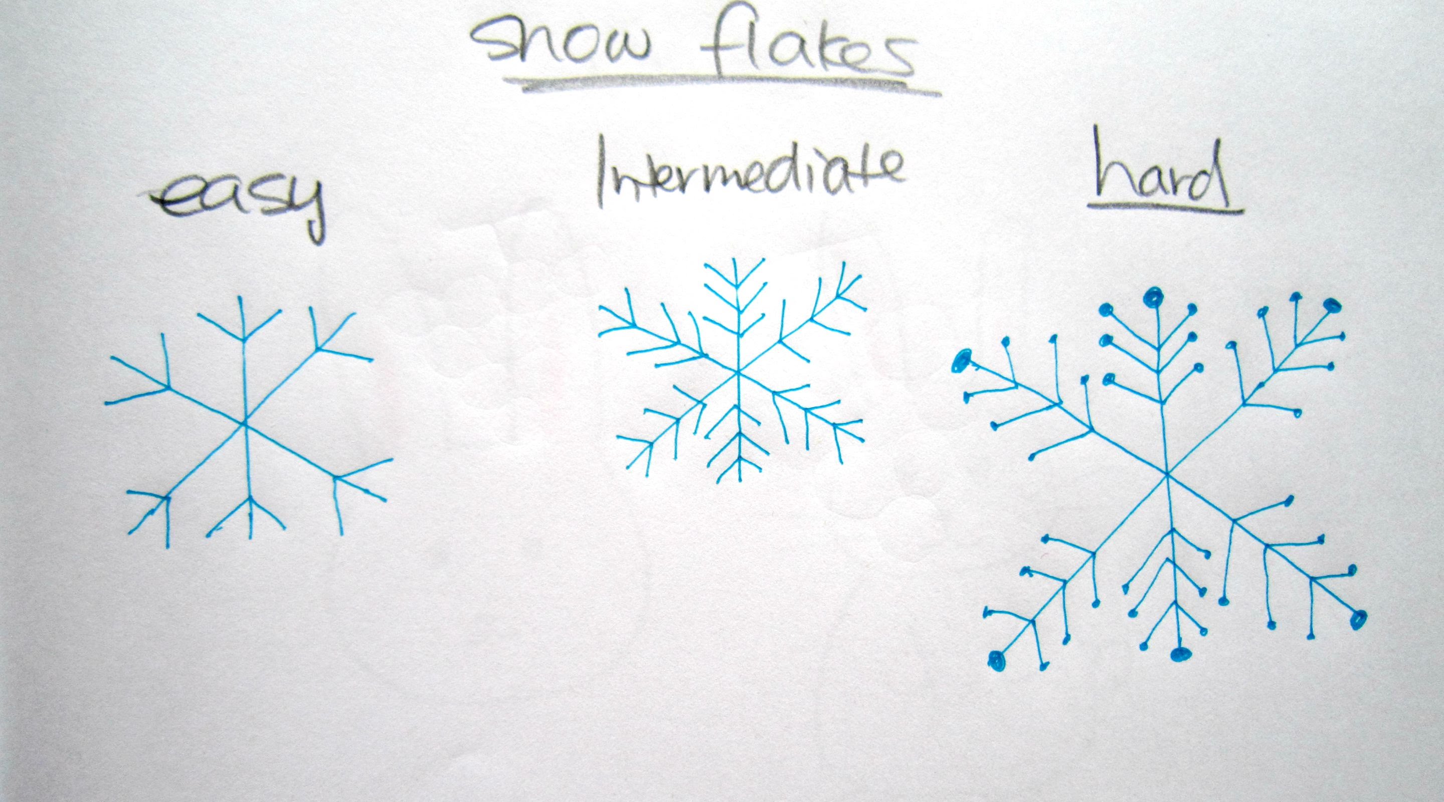 How to draw Snow